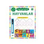 Kukla Yayınları Hayvanlar (4+Yaş) Çizgi Çizgi Etkinlik Kitabı