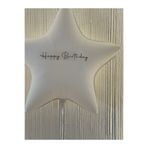 Kukuletaparty "Happy Birthday" Dev Yıldız Balon