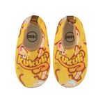 Kukuli Baskılı Tabanlı 20-24 Numara Deniz Ayakkabısı - Hardal