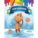 Kukuli Kar Yağıyor Çıkartmalı Boyama Kitabı