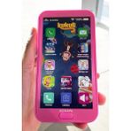 Kukuli Oyuncak Telefon Dokunmatik 12 Fonksiyonlu Türkçe Sesli Işıklı Müzikli Pembe Renk Pilli
