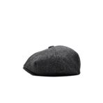 Külah Erkek Dökümlü Kışlık Newsie Kasket Premium Irish Flat Cap Şapka,Antrasit Tek Ebat