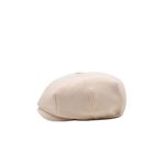 Külah Erkek Dökümlü Kışlık Newsie Kasket Premium Irish Flat Cap Şapka,Krem Tek Ebat