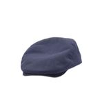 Külah Erkek Kasket Keten Yazlık Flat Cap Şapka,Lacivert Tek Ebat KLH7169