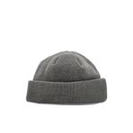 Külah Erkek Koyu Gri Örgü Docker Bere Skullcap - Standart