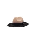 Külah Erkek Multicolor Fötr Şapka Panama Hat,Camel Tek Ebat