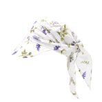 Külah Kadın Çiçek Desen Bağlamalı Eşarp Siperli Bandana Plaj Şapkası