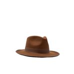 Külah Vintage Erkek Fedora Fötr Şapka Panama İngiliz Trilby Kasket Taba