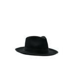 Külah Vintage Erkek Fedora Fötr Şapka Panama İngiliz Trilby Kasket,Siyah M