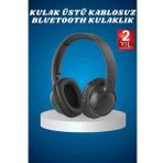 Kulak Üstü Kablosuz Bluetooth Kulaklık Yüksek Ses Kaliteli ANC Özelliği