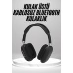 Kulak Üstü Kablosuz Bluetooth Kulaklık Yumuşak Süngerli Sd Kart Girişli Nemere - 1