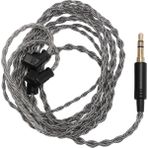 Kulaklık Kablosu Gümüş Kaplama Bakır 3,5 mm Ila 2 Pin 0,78 mm Qdc AS12 AS16 Için Kz Zsx Zsn ZS10 Pro Edx Için Ue 18PRO Için Trn Için Cca Için (Yurt Dışından)