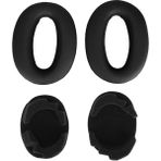 Kulaklık Kulak Yastıkları Değiştirilebilir Sünger Ped Ayar Pamuğu ile Sony MDR‑1000X WH‑1000XM2 Kulaklıksiyah (Yurt Dışından)