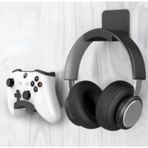 Kulaklık Standı 1 Adet Kulaklık Tutucu Kol Standı Kumanda Standı Bantlı Ps4 Ps5 Xbox Uyumlu Siyah