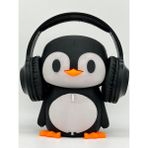 Kulaklık Standı - Kulaklık Aksesuarı Veya Dekorasyon - Penguen (Kutulu) - Renkli