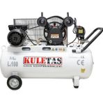 Kuletaş 100 Litre Hava Kompresörü 2 Hp 8 Bar Çift Pistonlu ZB-V/0,17