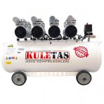 Kuletaş 150 Litre Sessiz Yağsız Hava Kompresörü 4 Hp (Yerli Üretim)