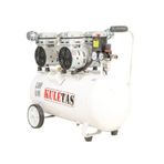 Kuletaş 2 Hp 8 Bar 60 LT Süper Sessiz Yağsız Çift Motor Dişçi Kompresörü