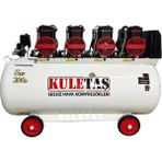 Kuletaş 200 Litre 8 HP Sessiz & Yağsız Premium Kafa Hava Kompresörü(Kopya)