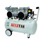 Kuletaş 60 Litre Ultra Sessiz Yağsız Çift Kafa Kompresör