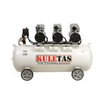 Kuletaş Hava Kompresörü Yağsız Sessiz 100 Litre Üç Motorlu 3 Hp