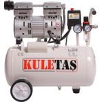 Kuletaş Premium Sessiz Yağsız Hava Kompresörü 24 Lt 9 Bar Basınç 7,5 hp Motor Gücü ve 92 lt Hava Hacmi
