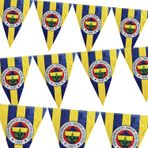 Kullan At Market Fenerbahçe Üçgen Bayrak Süsü 360cm x 25cm 1 Adet