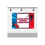 kullanatparti Spiderman Parti Malzemeleri Örümcek Adam Doğum Günü Afişi 100x140 Cm