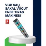 Kullanışlı Vgr V-695 Profesyonel Saç ve Sakal Kesme Makinesi Şarjlı ve Kablolu Kullanım Moder - Renkli