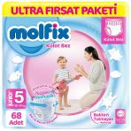 Külot Bez Ultra Fırsat Paketi 5 Beden 12-17 Kg 68 Adet