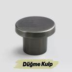 Kulp Düğme Tek Vidalı Çekmece Mutfak Mobilya Dolabı Dolap Kulpu Kulbu Metal Kulp Antik Nikel
