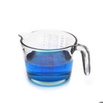 Kulplu Cam Beher 1000 mL - Ölçü Kabı Beaker with Handle