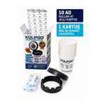 Külpod Kokusuz Kullan At Jel Küllük - Su ile Aktifleşen Kül ve Koku Emici Kartuşlu Küllük Dumansız Hijyenik Küllük