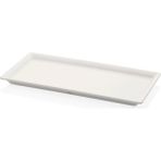 Külsan 103517.CW - Maya 2'li Krem Beyaz Dikdörtgen Tabak Seti 35X17 Cm, Thermoset Melamin - 35 x 17 cm