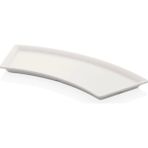 Külsan 104015.CW - Maya 2'li Krem Beyaz Yarım Ay Tabak Seti 40X15 Cm, Thermoset Melamin - 40 x 15 cm