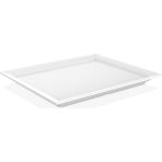 Külsan 10812.CW - Bono 4'lü Krem Beyaz Tabak Seti 32,5X27 Cm, Thermoset Melamin - 32,5 x 27 cm