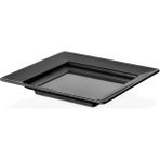 Külsan 10834.BL - Bono Siyah Kare Tabak 28X28 Cm, Thermoset Melamin - 28 x 28 cm