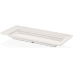 Külsan 10843.CW - Bono Krem Beyaz Dikdörtgen Tabak 43X21 Cm, Thermoset Melamin - 43 x 21 cm