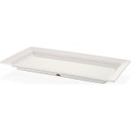Külsan 10865.CW - Bono Krem Beyaz Dikdörtgen Tabak 65,5X37 Cm, Thermoset Melamin - 65,5 x 37 cm