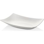 Külsan 113323.CW - Como 2'li Krem Beyaz Dikdörtgen Tabak Seti 33X23 Cm, Thermoset Melamin - 33 x 23 cm