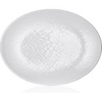 Külsan 11839.CW - Tilda Krem Beyaz Oval Tabak 39X29 Cm, Thermoset Melamin - 39 x 29 cm
