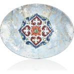 Külsan 11849.CW.HAV - Tilda Havana Oval Tabak 49X36,5 Cm, Thermoset Melamin - 49 x 36,5 cm