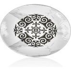 Külsan 11849.CW.MAS - Tilda Maskara Oval Tabak 49X36,5 Cm, Thermoset Melamin - 49 x 36,5 cm