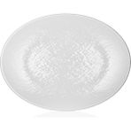 Külsan 11849.CW - Tilda Krem Beyaz Oval Tabak 49X36,5 Cm, Thermoset Melamin - 49 x 36,5 cm