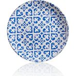Külsan 11940.CW.SAN - Tilda Santorini Yuvarlak Tabak 40 Cm, Thermoset Melamin