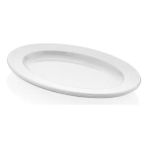 Külsan 1421.PW - Classic 3'lü Beyaz Oval Tabak Seti 21X14,5 cm, Thermoset Melamin - 14 x 21 cm