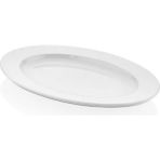 Külsan 1429.PW - Classic 2'li Beyaz Oval Tabak Seti 29X20 cm, Thermoset Melamin - 29 x 20 cm