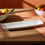 Külsan 145316.CW - Abba Krem Beyaz Dikdörtgen Tabak 53X16 Cm, Thermoset Melamin - 53 x 16 cm