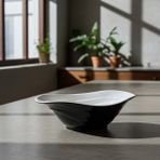 Külsan 18033.CWBL – Bicolor Duet Siyah Kase Seti 33×23 cm, Thermoset Melamin - 2 lt