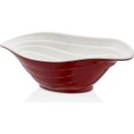 Külsan 18033.CWR – Bicolor Duet Kırmızı Kase Seti 33×23 cm, Thermoset Melamin - 2 lt